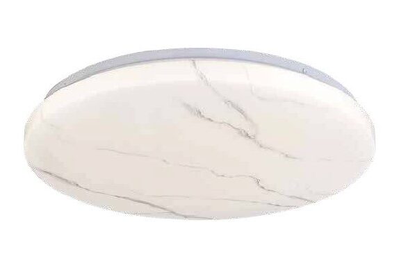 InLight Πλαφονιέρα οροφής LED 18W 4cct από λευκό ακρυλικό D:30cm (42050-C-Λευκό)