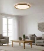 InLight Πλαφονιέρα οροφής από φυσικό ξύλο, 36W 4CCT αλουμίνιο (42052-A) - Image 3