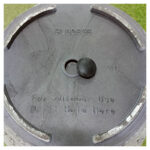 STONE POLYRESIN ΚΑΣΠΩ ΜΕ ΠΙΑΤΟ ΜΑΥΡΟ ΑΝΘΡΑΚΙ ΚΩΝIKO ΨΗΛΟ ΜΕΣΑΙΟ - Φ36.5x62cm - Image 2