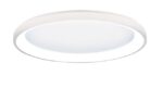 Inlight Πλαφονιέρα οροφής LED 28W 3CCT από λευκό μέταλλο και ακρυλικό D:50x5cm (42044-C-White)