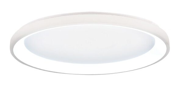 Inlight Πλαφονιέρα οροφής LED 28W 3CCT από λευκό μέταλλο και ακρυλικό D:50x5cm (42044-C-White)