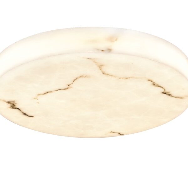 InLight Φωτιστικό οροφής, LED 64W Alabaster & ritine, 7040 lm, 3CCT (by switch on base) D:80x6cm (42053-A)