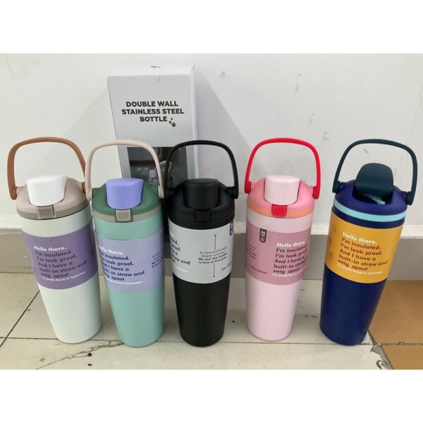 ΑΝΟΞΕΙΔΩΤΟ ΠΑΓΟΥΡΙ ΘΕΡΜΟΣ 900ML 10Χ27ΕΚ, 5 ΧΡΩΜΑΤΑ