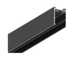 InLight Μαγνητική ράγα 220V με κάλυμμα μαύρη D:2m (TRM20012)