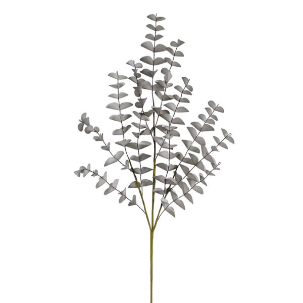 ΚΛΑΔΙ FOAM ΓΚΡΙ ΦΥΛΛΑ ΧΩΝΑΚΙΑ - Υ77cm 12/120ΚΙΒ