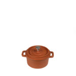 VOLCANO ΚΑΤΣΑΡΟΛΑΚΙ CAST-IRON ΚΕΡΑΜΙΔΙ ΜΕ ENAMEL 250ML 10ΕΚ.