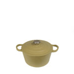 VOLCANO ΚΑΤΣΑΡΟΛΑ CAST-IRON ΧΑΚΙ ΜΕ ENAMEL 3800ML 23ΕΚ.