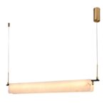 Inlight Κρεμαστό φωτιστικό, Alabaster, 18W, 1980lm, 3CCT (by switch on base)D: 100x12x10cm(6116)