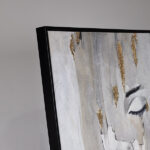 ΠΙΝΑΚΑΣ ΚΑΜΒΑΣ ΜΕ ΠΛΑΙΣΙΟ ΠΡΟΣΩΠΟ ΜΠΕΖ 80x120cm - Image 2