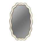 ΚΑΘΡΕΦΤΗΣ, ΞΥΛΟ, ΓΚΡΙ-ΛΕΥΚΟΣ, 50x2.5x80εκ