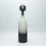 ΚΑΡΑΦΑ ΓΥΑΛΙΝΗ ΛΕΥΚΟ-ΜΑΥΡΟ 40x10.5cm