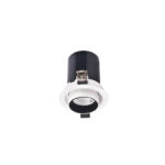 Inlight Downlight σποτ 10W 3CCT σε λευκή και μαύρη απόχρωση (X00180WB) - Image 3
