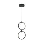 ΚΡΕΜΑΣΤΟ ΦΩΤΙΣΤΙΚΟ LED ACA KY011EC29QBK LILO ΑΜΜΩΔΕΣ ΜΑΥΡΟ ΑΛΟΥΜΙΝΙΟ + ΣΙΛΙΚΟΝΗ 26W 2800K-3200K-4000K 1050LM IP20 250MMX2