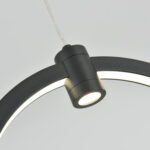 ΚΡΕΜΑΣΤΟ ΦΩΤΙΣΤΙΚΟ LED ACA KY011EC29QBK LILO ΑΜΜΩΔΕΣ ΜΑΥΡΟ ΑΛΟΥΜΙΝΙΟ + ΣΙΛΙΚΟΝΗ 26W 2800K-3200K-4000K 1050LM IP20 250MMX2 - Image 2