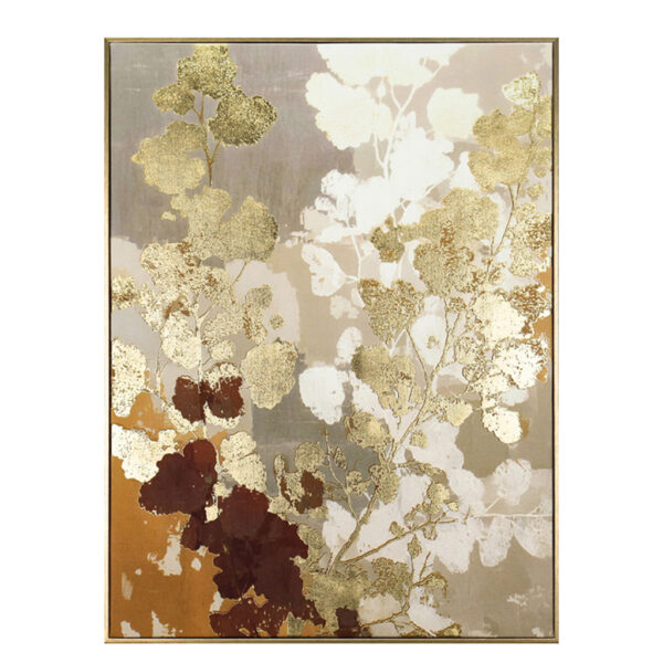 ΠΙΝΑΚΑΣ ΣΕ ΚΑΜΒΑ ΧΡΥΣΟΣ ΓΥΨΙΝΟΣ/MDF 45X60ΕΚ.