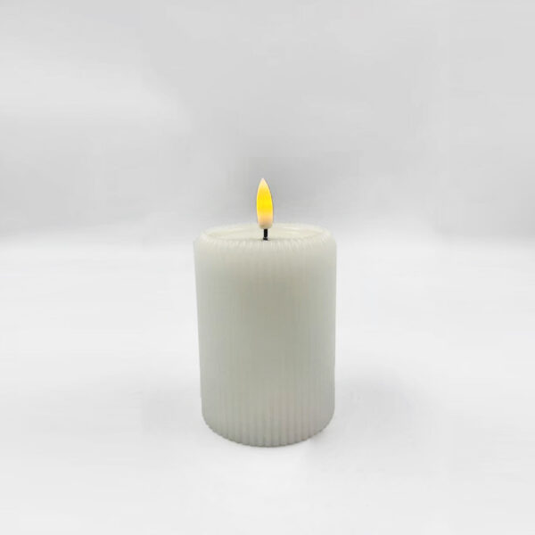 LED ΚΕΡΙ ΜΕ ΜΠΑΤΑΡΙΑ ΛΕΥΚΟ WAX ΕΦΕ ΝΕΡΟΥ ΤΡΕΜΟΠΑΙΓΜΑ 2AA ΜΠΑΤΑΡΙΕΣ (ΔΕΝ ΠΕΡΙΛΑΜΒΑΝΟΝΤΑΙ) 75x100mm