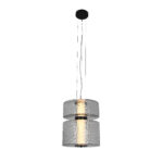 ΚΡΕΜΑΣΤΟ ΦΩΤΙΣΤΙΚΟ ACA HM24153 ΜΑΥΡΟ LED 27W 2700K-3000K-4000K IP20 D36XH120CM