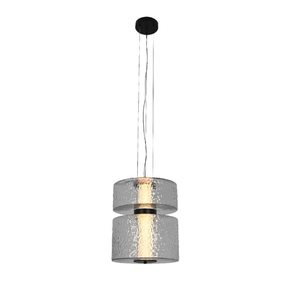 ΚΡΕΜΑΣΤΟ ΦΩΤΙΣΤΙΚΟ ACA HM24153 ΜΑΥΡΟ LED 27W 2700K-3000K-4000K IP20 D36XH120CM