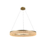 ΚΡΕΜΑΣΤΟ ΦΩΤΙΣΤΙΚΟ ACA HM251488G ΧΡΥΣΟ LED 60W 2700K-3000K-4000K IP20 D80XH120CM