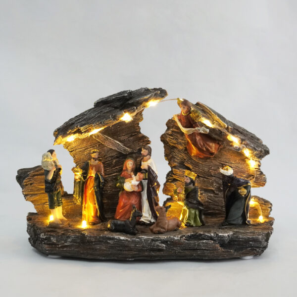 LED XMAS ΦΑΤΝΗ WW 3AA (ΔΕΝ ΠΕΡ) 245*80*15mm